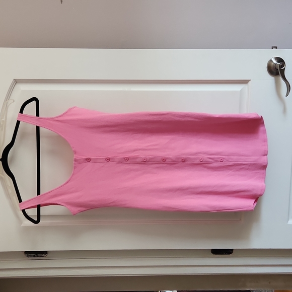 NWT Tosca & Salome Pink Tank Dress - Picture 8 of 9